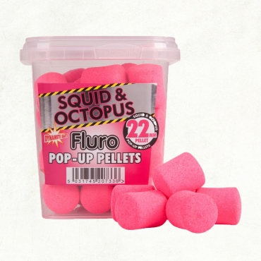 Dynamite Baits Fluoro Pop-up Pellet Squid & Octopus 22mm